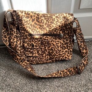 Leopard Print Shoulder Bag Urban Outfitters